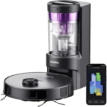 Robotic Vacuum and Mop ComboCarpet&Floor, Auto Lifting Mop, LiDAR Navigation, App Control - Home Fusion