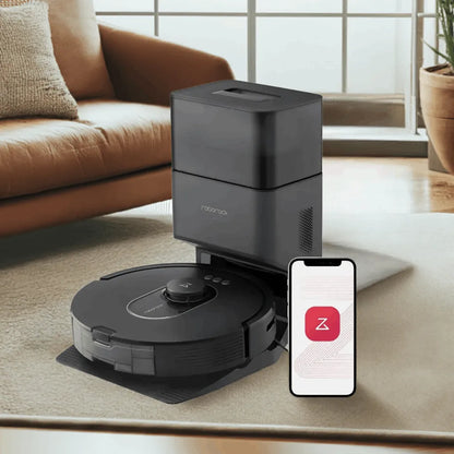 Roborock Q5 Max+ Robot Vacuum with Self-Empty Dock – Hands-Free Home Cleaning - Home Fusion