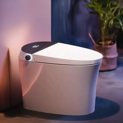 Smart Toilet, Pump-assisted Flush, Foot Sensor Operation, Warm Water, Heated Seat, Air Dryer, Automatic Intelligent Toilets