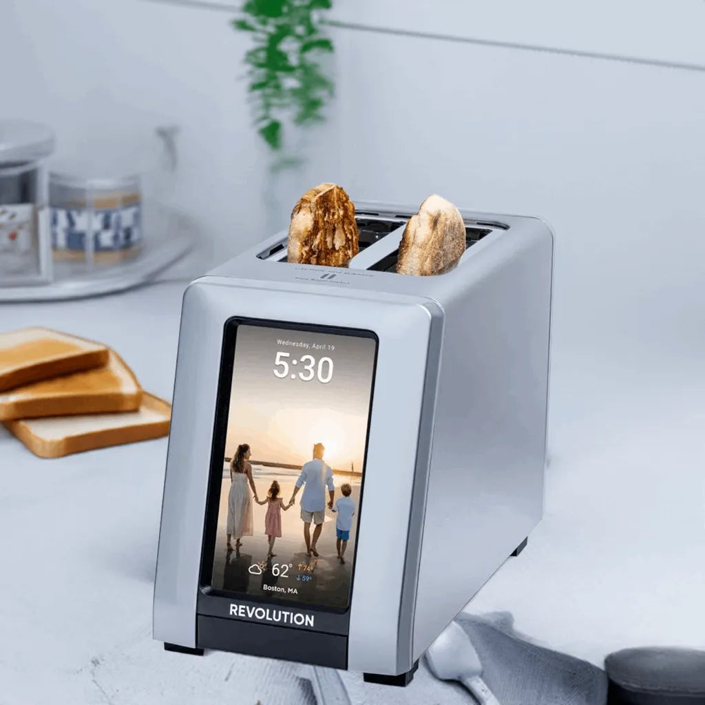 Revolution R180 Connect Plus 2-Slice Touchscreen Toaster – Connected Smart Toaster w/Patented InstaGLO 2.0 Technology - Home Fusion