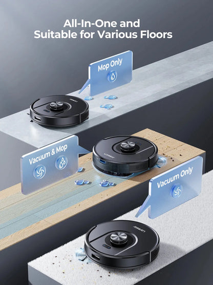 Laresar 01 Robot Vacuum Cleaner Mop LDS Lidar Navigation 5000Pa Smart Planned Mapping Home Floor Washing Carpet Pet Hair Clean - Home Fusion