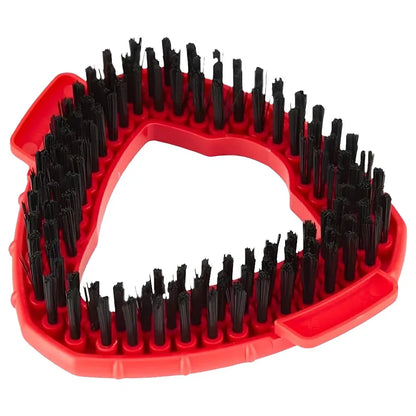 Floor Scrubber Replace Head Spin Mop Scrub Brush Head Triangle Hard Bristle Cleaning Brush for O Cedar 1 Tank System - Home Fusion
