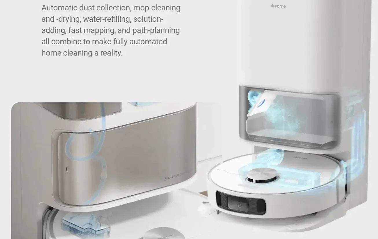 Global Dreame L10s Ultra Robot Vacuum and Mop Combo Auto Mop Cleaning. - Home Fusion