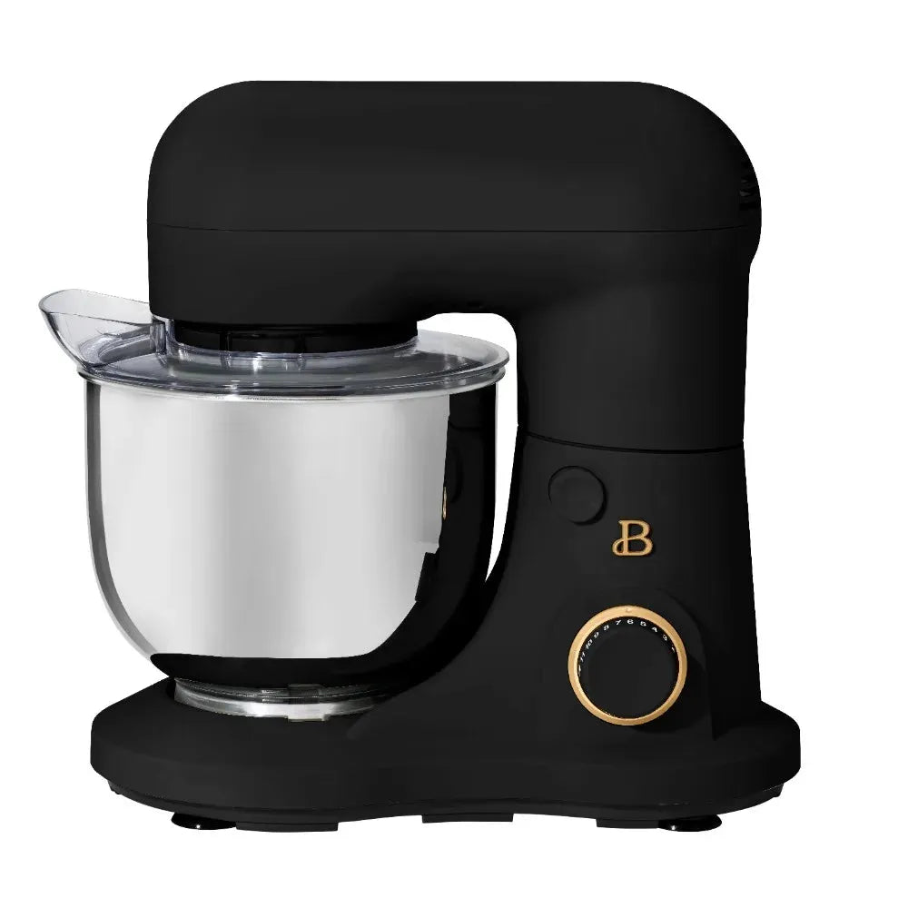 Beautiful 3.5 Qt Stand Mixer, Lightweight & Powerful with Tilt-Head, White Icing - Home Fusion