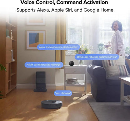 Roborock Q5 Max+ Robot Vacuum with Self-Empty Dock – Hands-Free Home Cleaning - Home Fusion