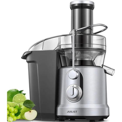 1300W Juicer Machines, Juilist Powerful Juice Extractor Machine with 3.2" Wide Mouth for Whole Fruits & Veggies - Home Fusion