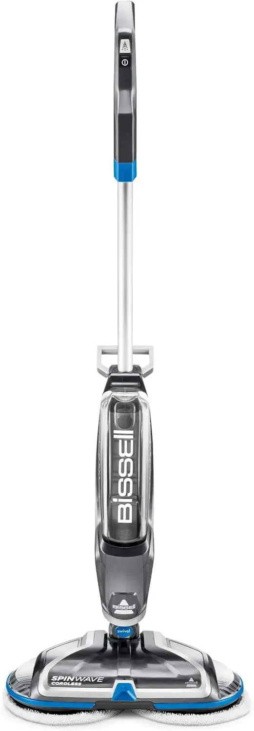 Bissell SpinWave Cordless PET Hard Floor Spin Mop, 23157, Voilet, Green, Silver