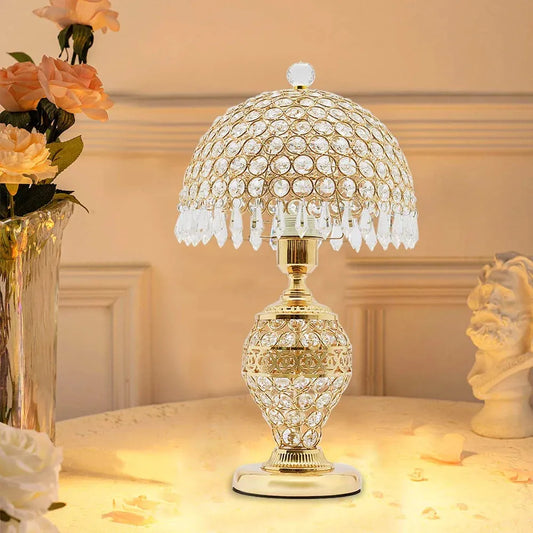 Crystal Table Lamps - Natural crystal Lamp for Home & Decor - Home Fusion