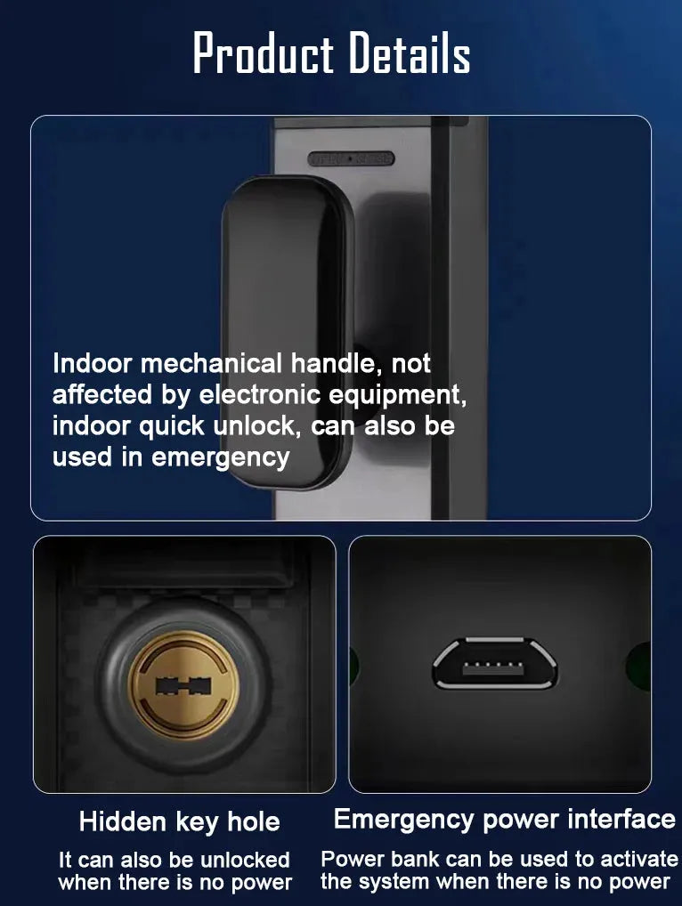 Fingerprint door lock
