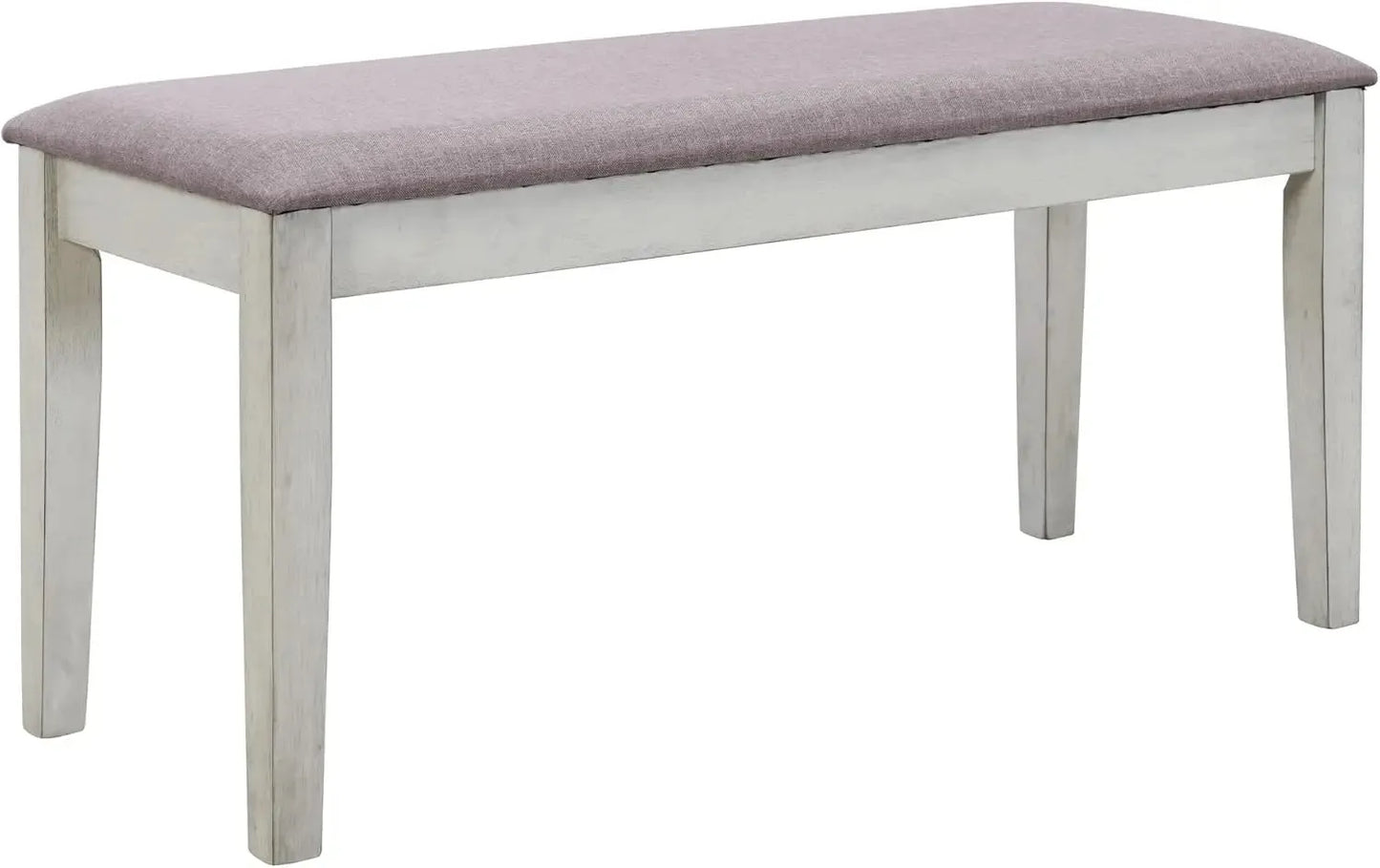 6 Pieces Dining Table Set with Bench. - Home Fusion