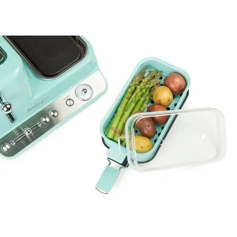 HAOYUNMA Breakfast Station for the kitchen 3-in-1 , bread machine  toaster oven  bread machine - Home Fusion