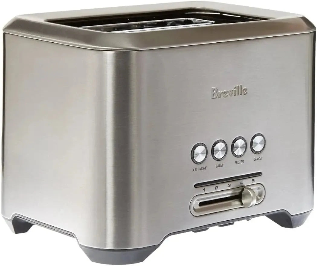 Bit More 4-Slice Toaster, Brushed Stainless Steel, BTA730XL - Home Fusion