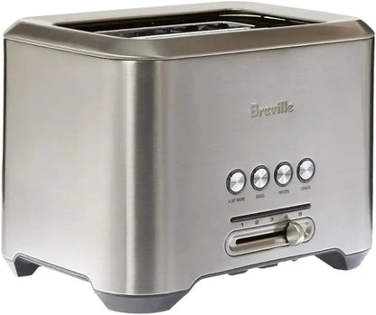 Bit More 4-Slice Toaster, Brushed Stainless Steel, BTA730XL - Home Fusion
