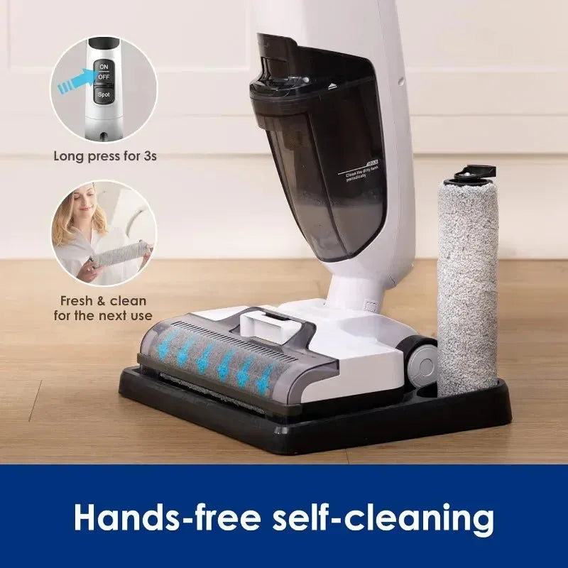 Tineco iFLOOR 2 Cordless Wet Dry Vacuum & Mop – One-Step Hard Floor Cleaner - Home Fusion