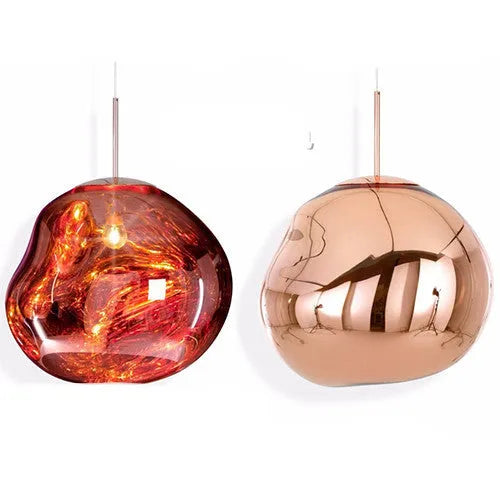 Post Modern Nordic Lava Lamp Bedside Irregular Chandelier.