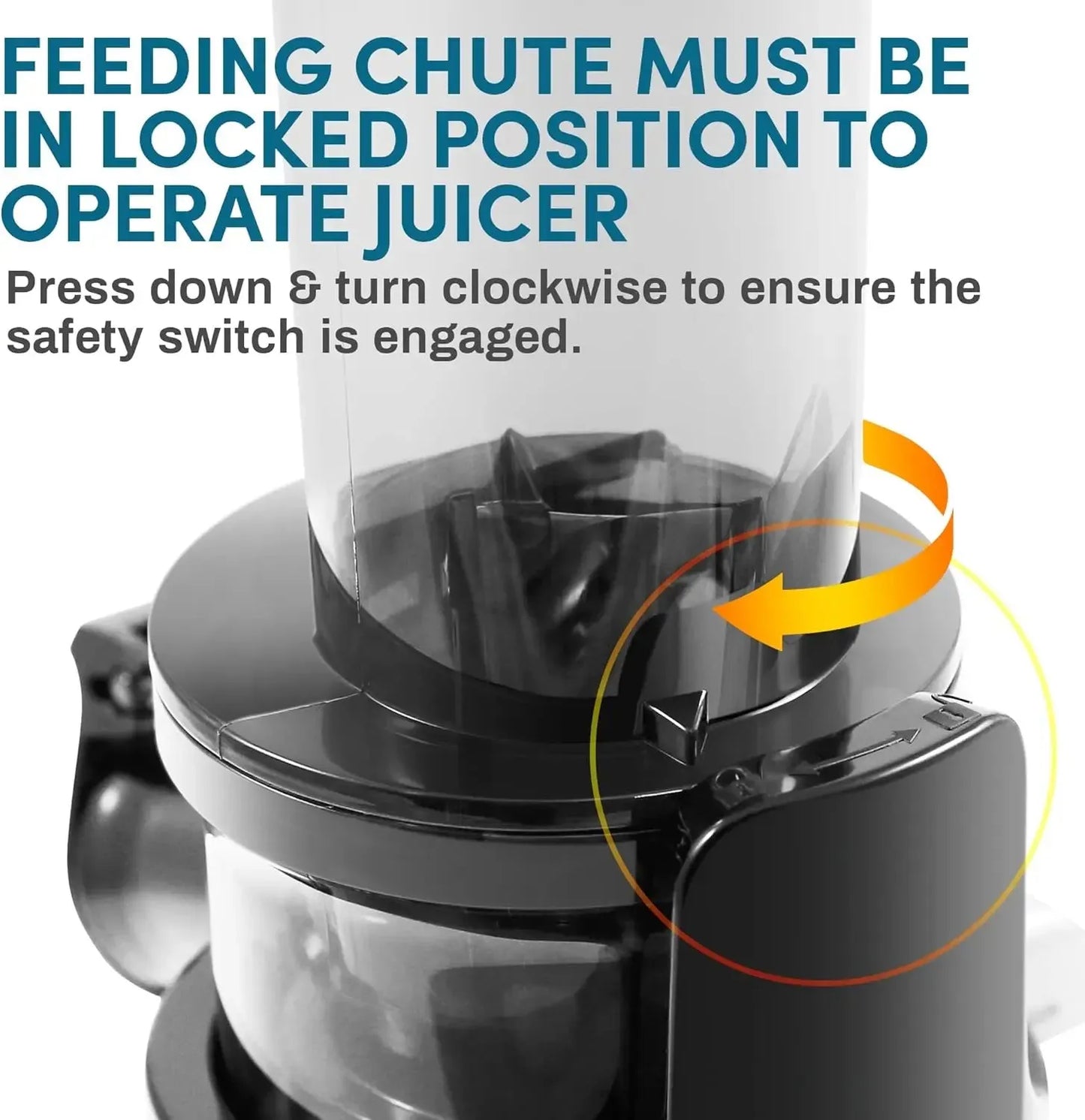 HAOYUNMA EJX600 Compact Small Space-Saving Masticating Slow Juicer, Cold Press Juice Extractor, Nutrient and Vitamin Dense - Home Fusion