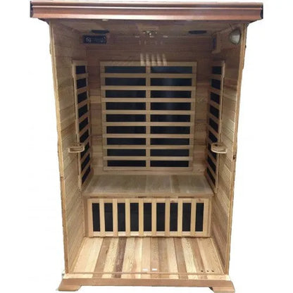 1–2 Person Indoor Infrared Sauna | Home Wellness