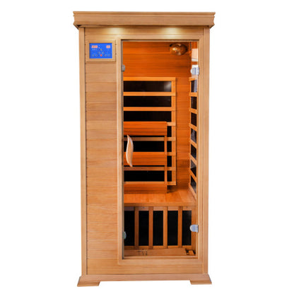 1–2 Person Indoor Infrared Sauna | Home Wellness