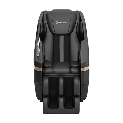 Real Relax Full-Body Zero Gravity Shiatsu Electric Massage Chair – Black. - Home Fusion