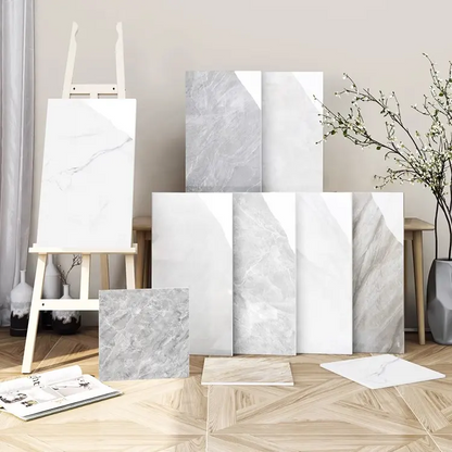 Foshan Luxury Polished White Marble Tiles 60x60cm Indoor Floor Wall - Home Fusion
