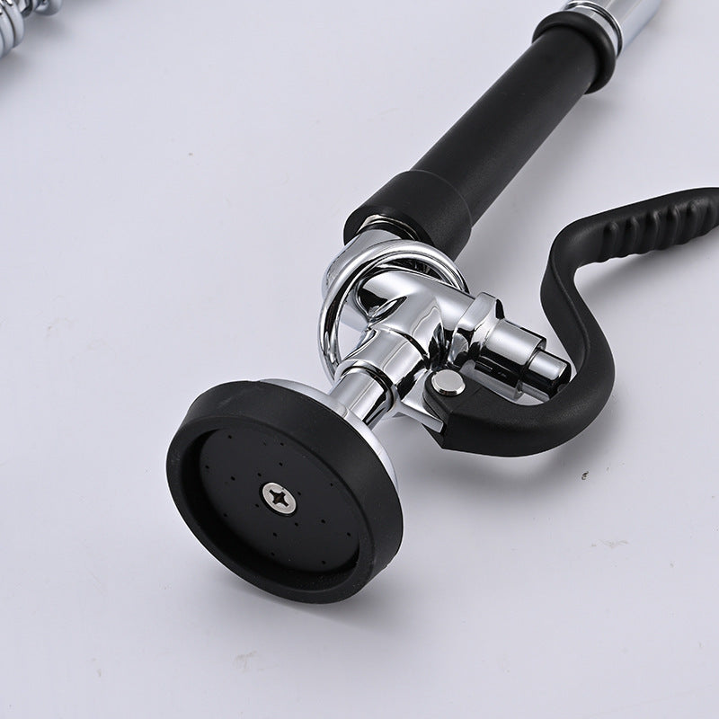 Close-up of a medical stethoscope on a white background
