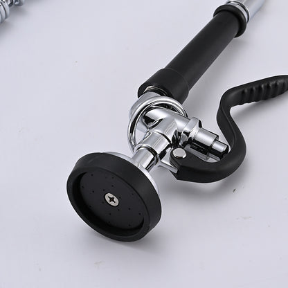 Close-up of a medical stethoscope on a white background