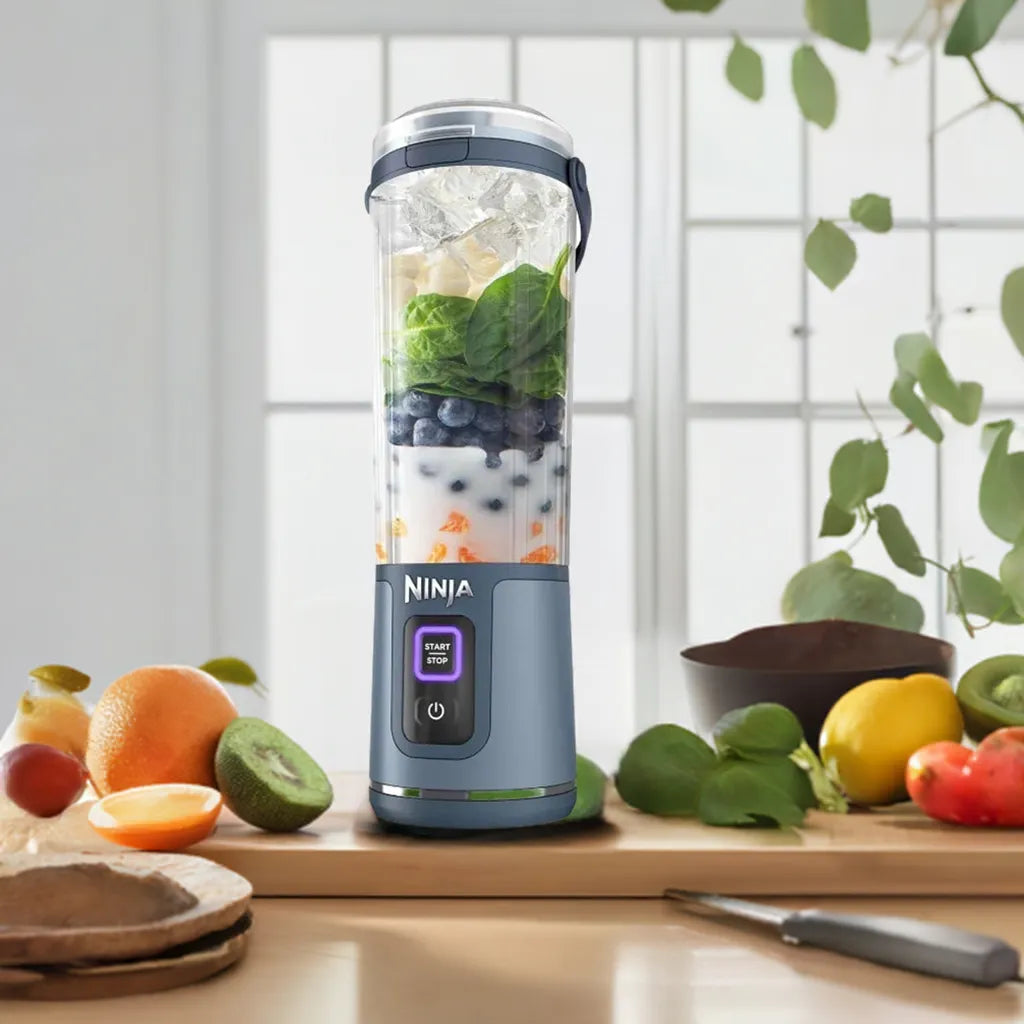 Ninja cordless portable personal blender with 18oz vessel for smoothies