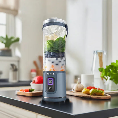 Ninja cordless portable personal blender with 18oz vessel for smoothies