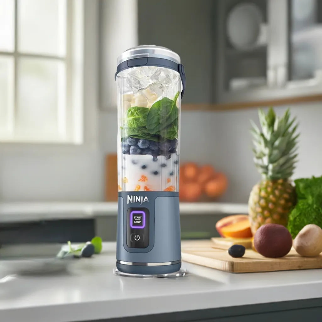 Ninja cordless portable personal blender with 18oz vessel for smoothies