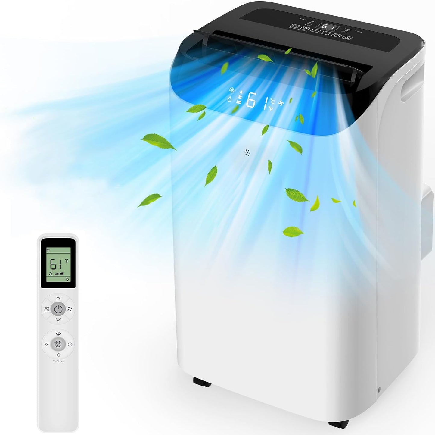 Portable Air Conditioner 12000 BTU | Cools up to 500 sq ft - Home Fusion