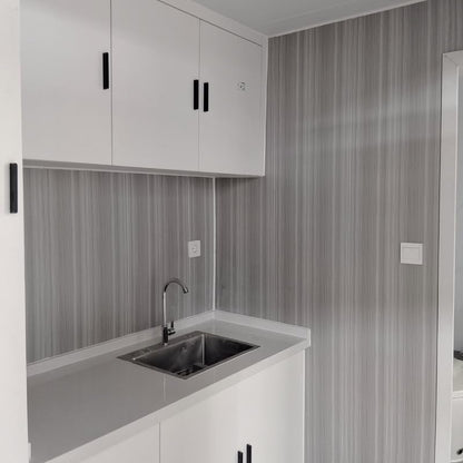 Modern Prefab Container House – 160 Sq Ft, Glass Walls & Air Conditioning - Home Fusion