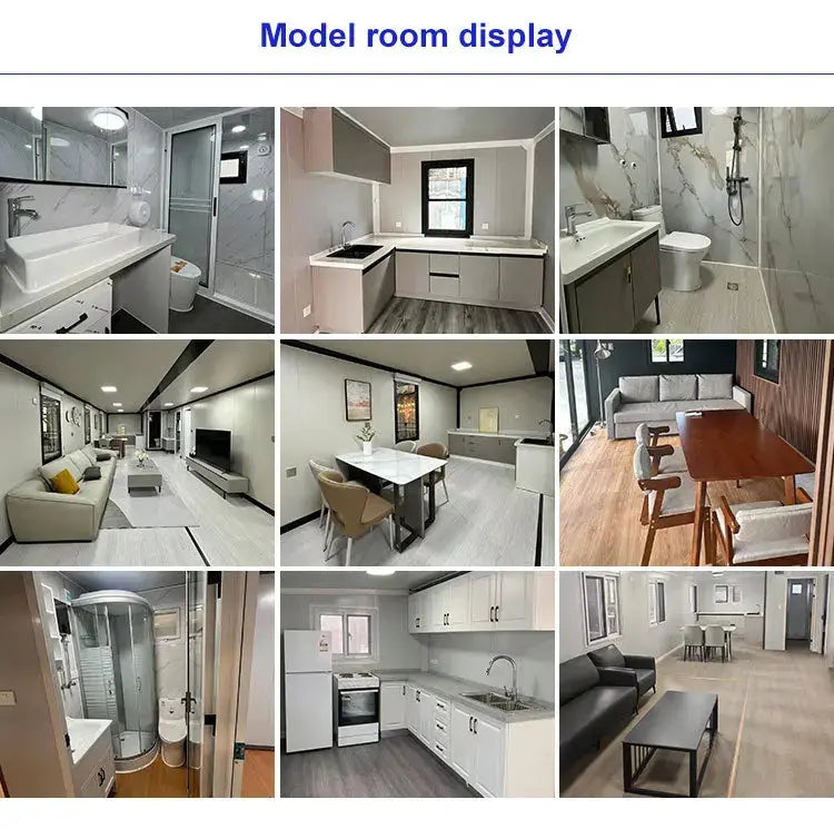 Luxury 40ft Foldable Prefab Home – 3 Bed, Kitchen & Bathroom - Home Fusion