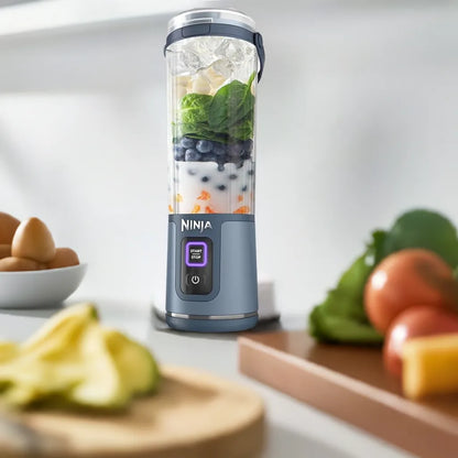 Ninja BPA-free cordless personal blender with 18oz vessel for shakes and smoothies