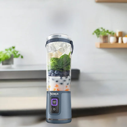 Ninja BPA-free cordless personal blender with 18oz vessel for shakes and smoothies